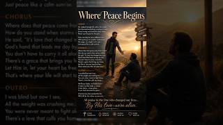Where Peace Begins | A Powerful Christian Story Song About Change, Grace &amp; God’s Love