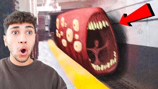 Tren Yi̇yen Tren Trai̇n Eater Gerçek Hayatta Kameralara Yakalandı