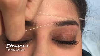 Threading Eyebrows at Shumaila's Beauty London & Essex