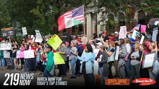 219 News Now: ICE Protest Held at EC City Hall Saturday