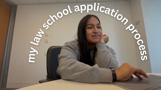 my law school application process l gpa, lsat, etc.