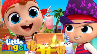Baby John's Pirate Adventure Lunch Song! | Kids Cartoons and Nursery Rhymes
