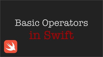 Basic Operators in Swift