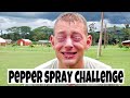 I ate Pepper-spray?