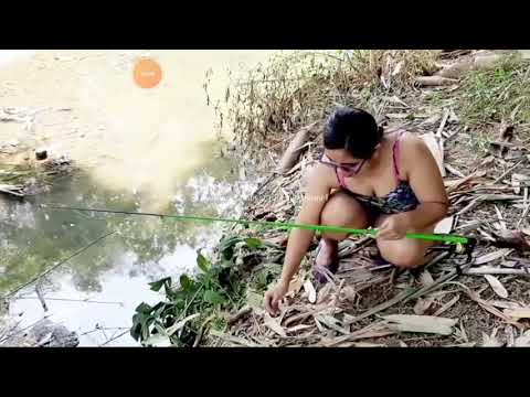 TANTE MANCING SAMBIL NGEWEK DI KOLAM PART 4