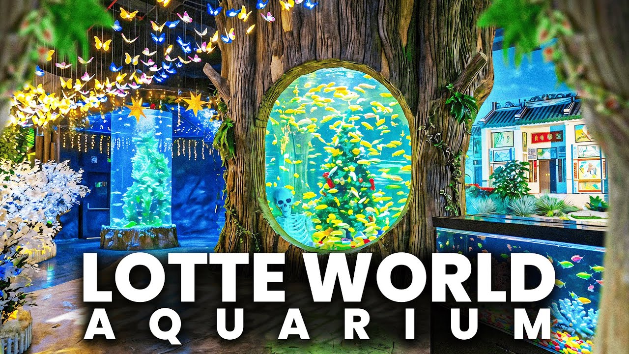 Inside Vietnam's LARGEST Aquarium! 🦈 Lotte World Hanoi (Full Tour 2026)