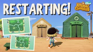 Starting a BRAND NEW (forever) ISLAND | Animal Crossing: New Horizons