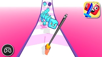 Sword Cut Run - Gameplay Walkthrough Part 8 - Casual Game Levels 27-29 (iOS, Android)