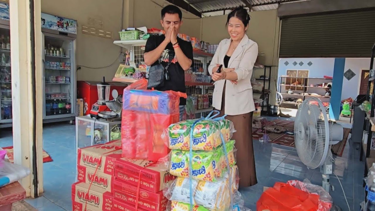 วันนี้แม่น้องเชอยิ้ม บ่าวจันเดินทาง ได้รับออเดอร์