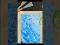 Easy ocean acrylic painting for beginners #oceanpainting #acrylic painting#shortsviral #satisfying