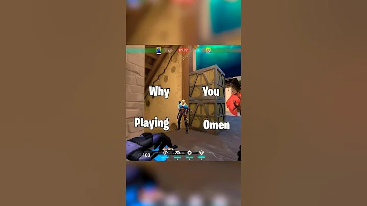 Why omen Why 😭 #valorant #gaming #shorts