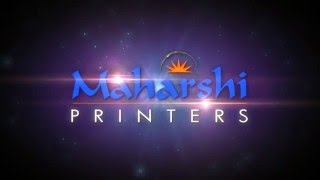 Maharshi  Printers || Logo Animation || 02 || By Suswaraa Strings