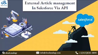 External Article Management in Salesforce Via API | Cloud Analogy