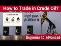 Crude Oil Trading | Basic To advance | MCX Crude Oil news | Stock Market