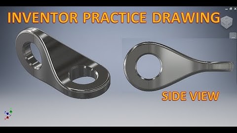 Complex 3d Modelling in Inventor || Inventor 3d Twisted Drawing || 3d cad Basics | Inventor Tutorial