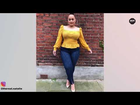 Girl with curves Natalie Elizabeth - Plus size gorgeous trendy outfit
