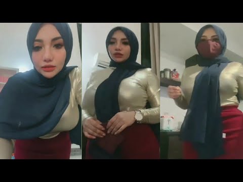 Style Hijab Ketat | Referensi Hijab Tante bohay Sarah edisi Weekend