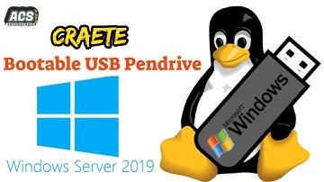 How To Create A Bootable Windows Server 2019 USB Media Flash Drive  Using Rufus STEP-BY-STEP  HINDI
