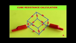 Cube resistance calculation by GetAClass - Physics 869 views 4 months ago 4 minutes, 46 seconds