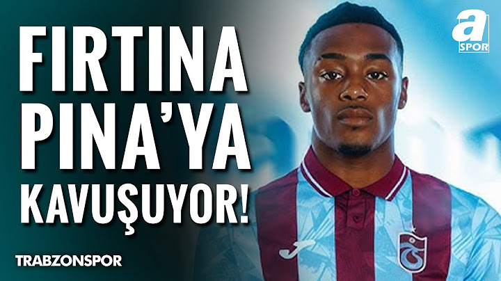 Trabzonspor'un Yeni Transferi Wagner Pina 02.45'te Trabzon'da Olacak! / A Spor / Spor Gündemi