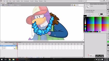 Making A Club Penguin Custom Custom - Timelapse