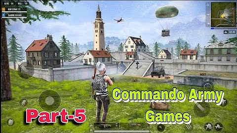 Part-5 | commando army games offline | कमांडो आर्मी गेम्स ऑफलाइन |commando war army game | Mks Music