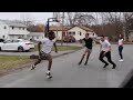 DRIVE BY DUNK CHALLENGE *GETS WILD* (I GET CAUGHT🤦🏾‍♂️)