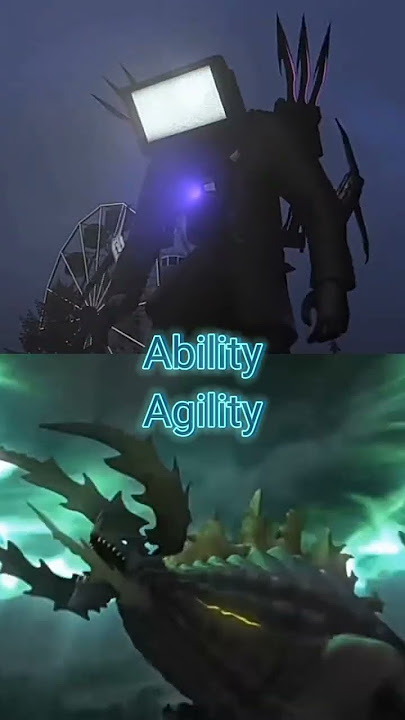 Titan TV Man (Upgrade) VS Monster Halilintar And Monster Bayangan #skibiditoilet #yondaktau