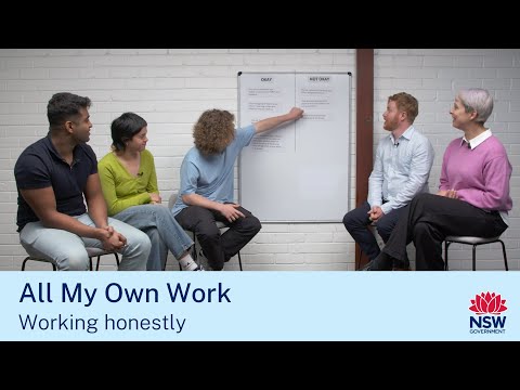 All My Own Work: Working honestly - Download the transcript: https://shorturl.at/15qo0