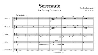 Serenade for String Orchestra (2021) - Lalonde