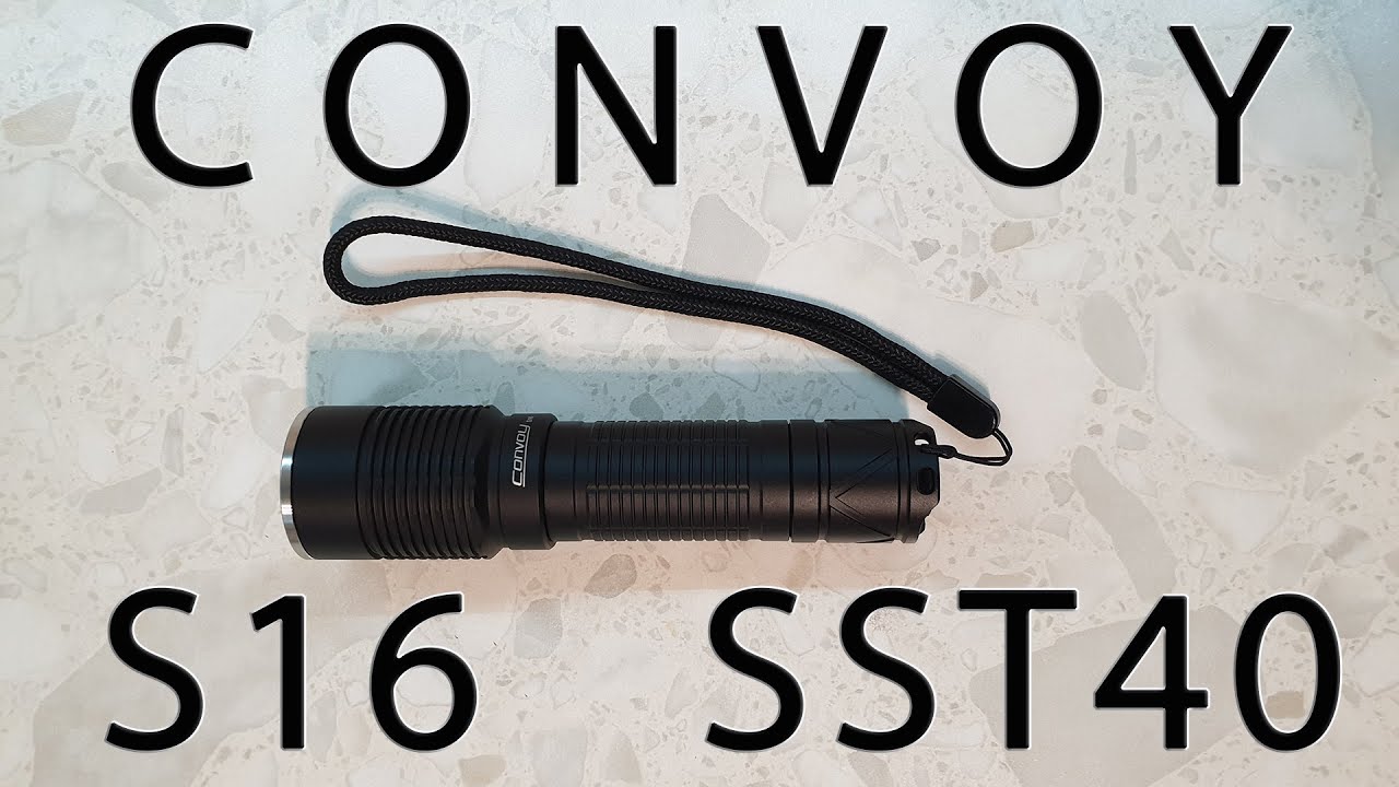 Фонарь Convoy S16 SST40 6000 mA, сравнение с Convoy S21a SST40 6000 mA, Convoy M21a XHP50.2 6000 mA