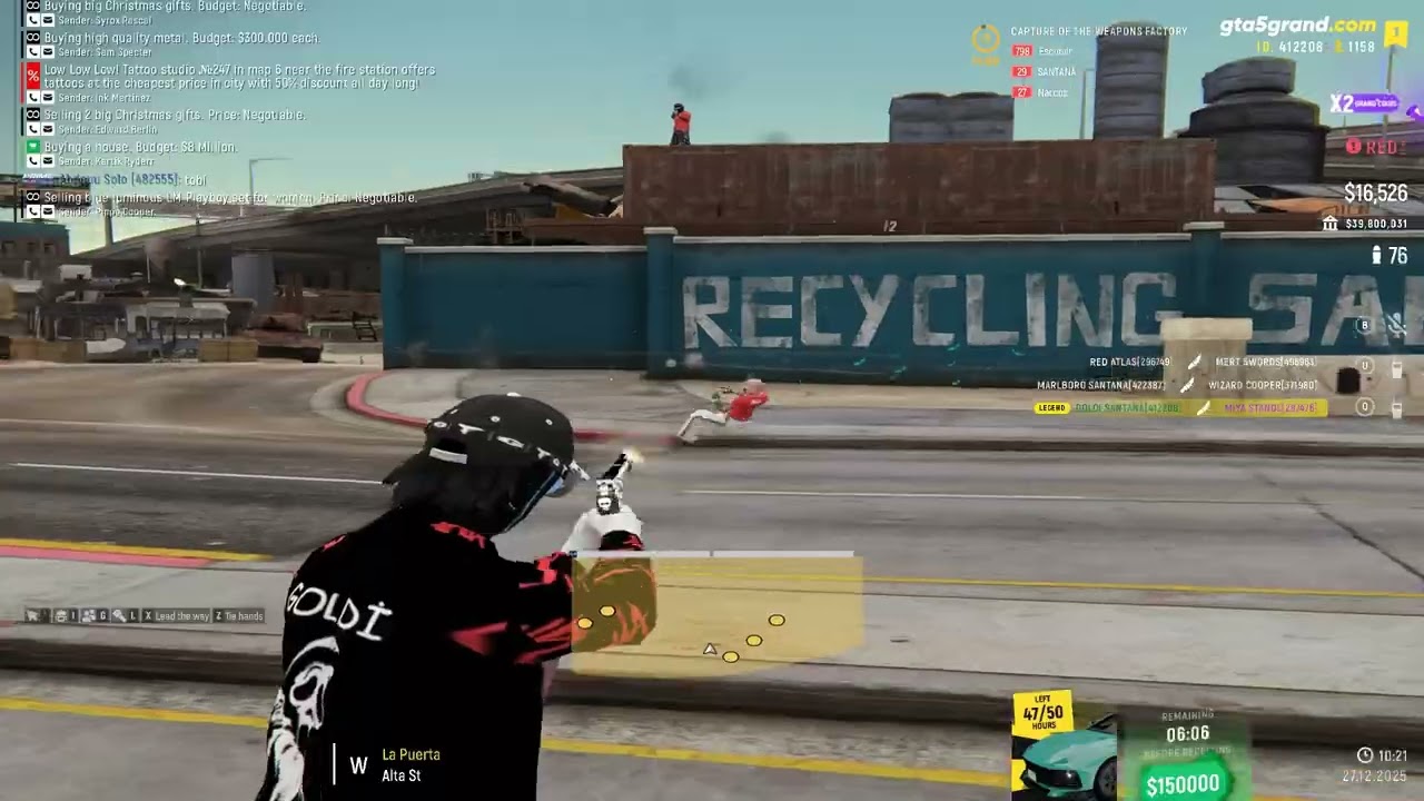 Grand Rp En 1 | Goldi Santana |