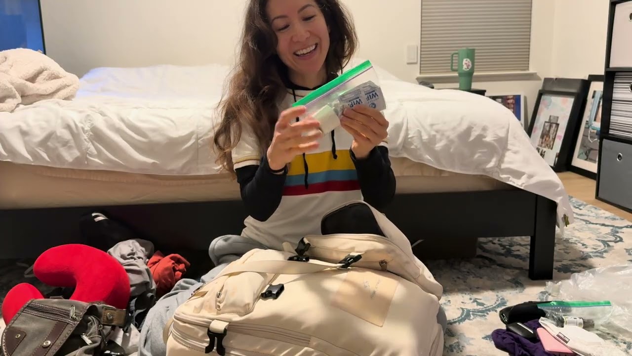 International Travel with Personal Item for 2 Weeks