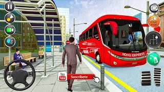 City Coach Bus Driving Sim 3D 2022 screenshot 5
