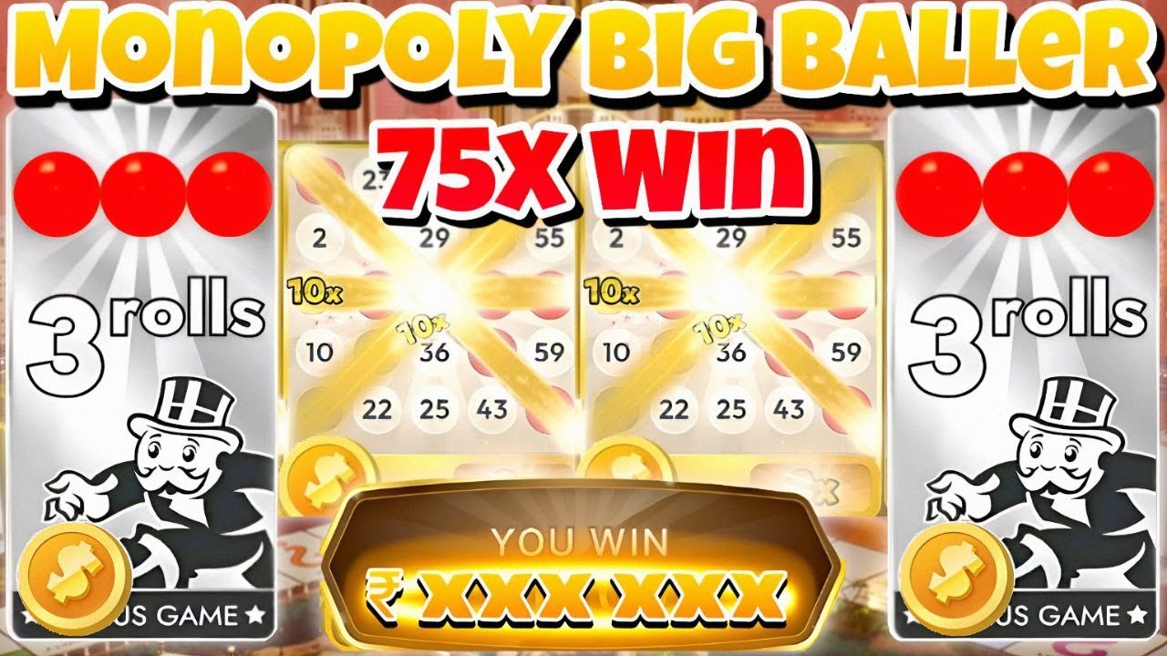 Monopoly Big Baller 🔥 | 3 Roll Bonus 🎲 | Monopoly Big Win Today 💰