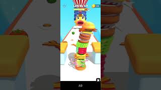 Burger Master Run 🍔🔥 | Super Fast Food Runner Challenge 🚀 Android Game #Shorts