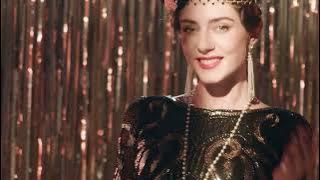 1920s Flapper Dress Long Fringe Gatsby Dress Roaring 20s Sequin Beaded Dress Vintage Art Deco Dress