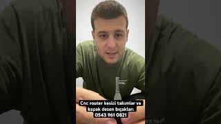 Cnc router kesici takımlar kapak desen bıçakları 0543 961 0821#shortvideo #cncrouter#cnc #alphacam