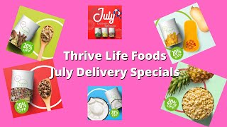 Thrive Life Foods   What do we use?