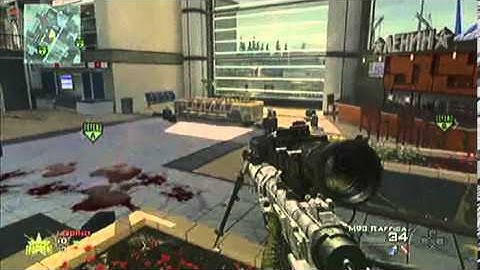 MW2 Private Match Trickshot Clip #2