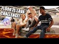 FLOOR IS LAVA CHALLENGE IN PUBLIC | Zach Clayton