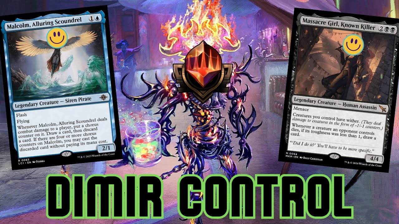 MKM Dimir Midrange/Control - Insane New Cards GET WINS! :) - Standard MTG Arena Deck - I'M BACK! :) MKM Dimir Midrange/Control - Insane New Cards GET WINS! :) - Standard MTG Arena Deck - I'M BACK! :)