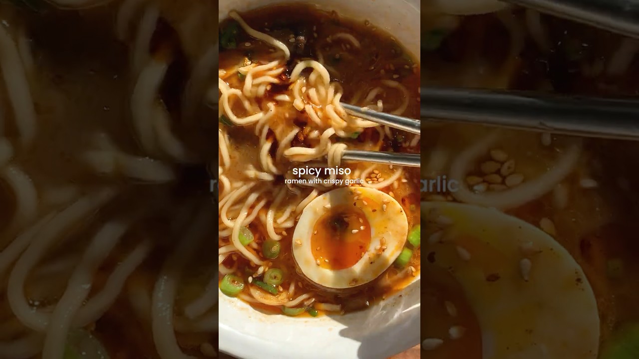 Spicy miso ramen