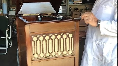 1921 Silvertone Gramophone Restoration