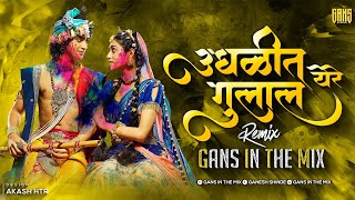 Udhalit Yere Gulal Sajana Tu Sham Mi Radhika Dj Song |उधळीत येरे गुलाल सजणा Remix DJ Gans In The Mix