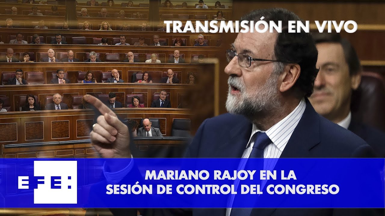 Mariano Rajoy en la sesión de Control del Congreso