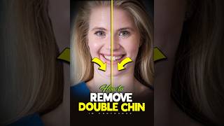 how to remove double chin in photoshop