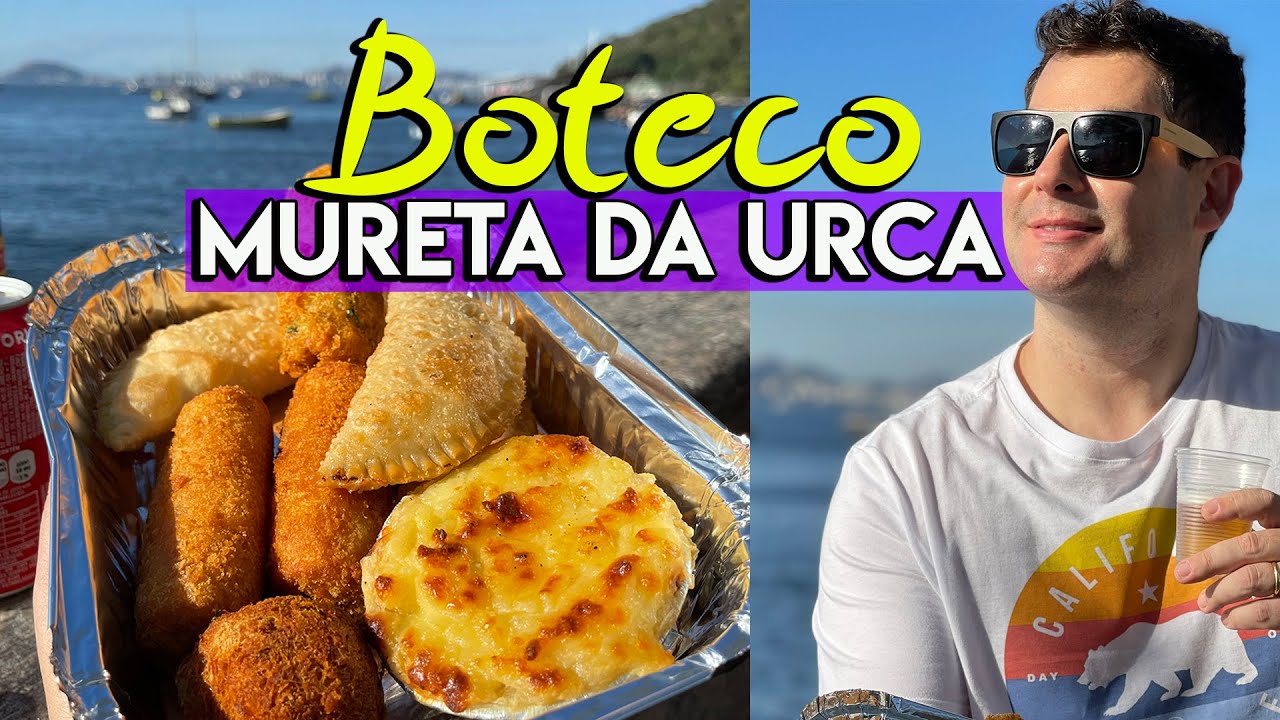 Bar da Mureta da Urca Petiscos na beira da praia Role do Djair YouTube