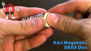 K&J Magnetics DE03 Product Video
