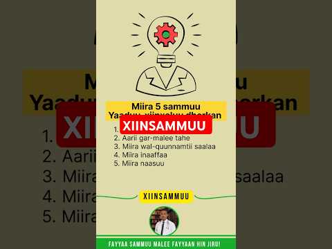 Miiroota Sammuu Cufan Xiinsammuu Xiinsammuu Fayyaasammuu Mentalhealthmatters Oromocomedy